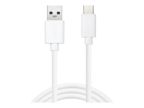 Sandberg - Kabel USB - USB-C (M) do USB Typ A (M) - USB 3.1 - 2 m - odlewany, dwustronne złącze C