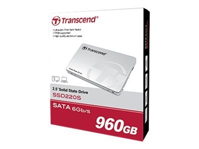 Transcend SSD220S - SSD - 240 GB - wewnętrzny - 2,5" - SATA 6Gb/s