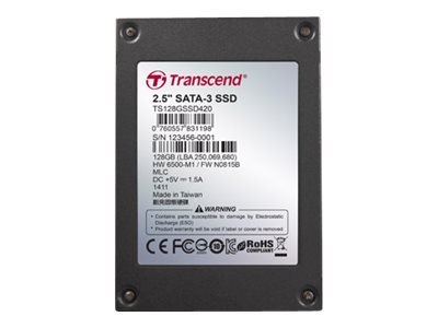 Transcend SSD420I Industrial - SSD - 256 GB - wewnętrzny - 2,5" - SATA 6Gb/s