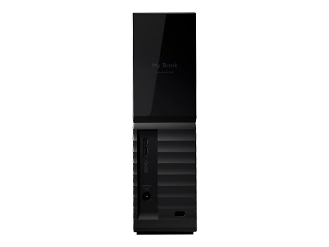 WD My Book WDBBGB0060HBK - Dysk twardy - zaszyfrowany - 6 TB - zewnętrzny (komputer stacjonarny) - USB 3.0 - 256 bitów AES - cza
