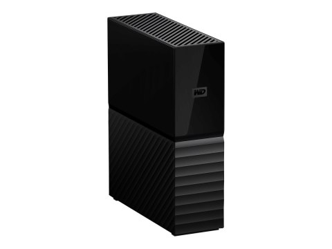 WD My Book WDBBGB0060HBK - Dysk twardy - zaszyfrowany - 6 TB - zewnętrzny (komputer stacjonarny) - USB 3.0 - 256 bitów AES - cza