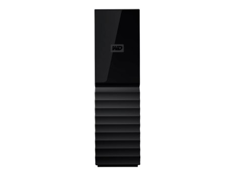 WD My Book WDBBGB0080HBK - Dysk twardy - zaszyfrowany - 8 TB - zewnętrzny (komputer stacjonarny) - USB 3.0 - 256 bitów AES - cza