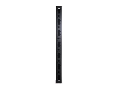 APC Cable Management - Zestaw zarządzania kablami do stojaka - czarny - dla P/N: NBWL0355A, SMX2000LVNCUS, SMX2KR2UX145, SMX3000