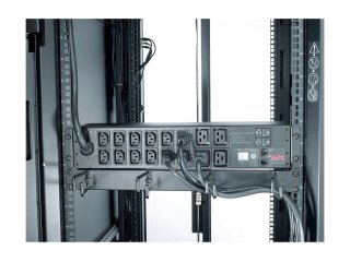 APC Metered Rack PDU AP7822B - Jednostka dystrybucji zasilania (montowany w stojaku) - AC 200/208/230 V - wejście: IEC 60309 32A