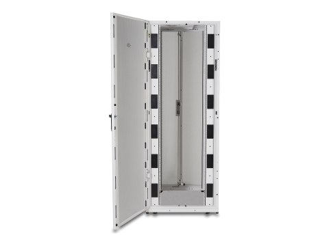 APC NetShelter SX - Stojak szafa - biały - 42U - 19" - Zgodność z TAA - dla P/N: SMT2200I2U-BR, SRT1000XLA, SRT1500XLA, SRT2200X