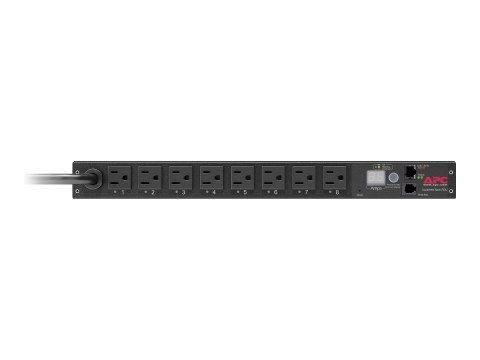 APC Switched Rack PDU AP7900B - Jednostka dystrybucji zasilania (montowany w stojaku) - AC 100-120 V - wejście: NEMA 5-15P - złą