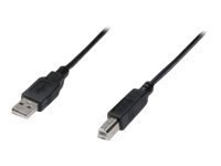 ASSMANN - Kabel USB - USB (M) do USB Typ B (M) - USB 2.0 - 50 cm - czarny