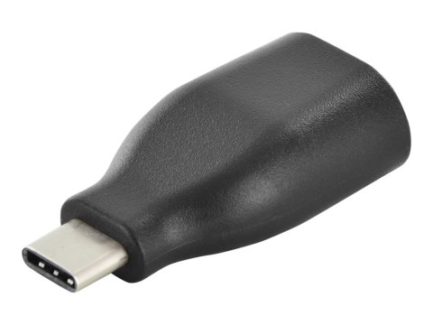 ASSMANN - Przejściówka USB - USB Typ A (F) do USB-C (M) - USB 3.0 - odlewany - czarny