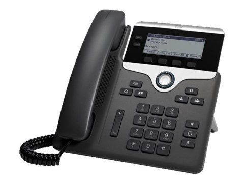 Cisco IP Phone 7821 - Telefon VoIP - SIP, SRTP - 2 linie