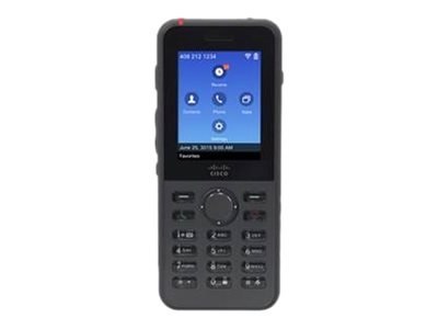Cisco Wireless IP Phone 8821 - Dodatkowa słuchawa bezprzewodowa - z interfejs Bluetooth z identyfikacją dzwoniącego - IEEE 802.1