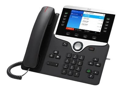 Cisco IP Phone 8851 - Telefon VoIP - SIP, RTCP, RTP, SRTP, SDP - 5 linii - ciemny grafit