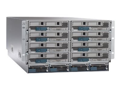 Cisco UCS 5108 Blade Server Chassis SmartPlay Select - Montowany w stojaku 6U - do 8 ostrza - zasilacz nadmiarowy z funkcją hot-