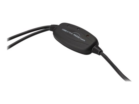 DIGITUS DA-70158 - Adapter szeregowy - USB - RS-232 x 2