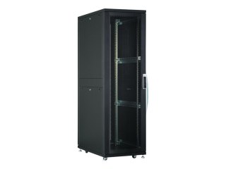 DIGITUS Professional Unique DN-19 42U-6/6-B-1 - Stojak szafa - czarny, RAL 9005 - 42U - 19"