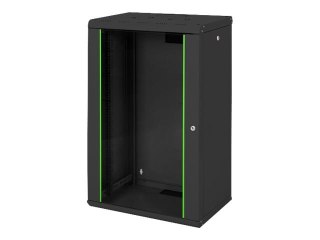 Digitus Unique DN-19 20-U-SW - Stojak szafa - do montażu na ścianie - RAL 9005, czarny - 20U - 19"