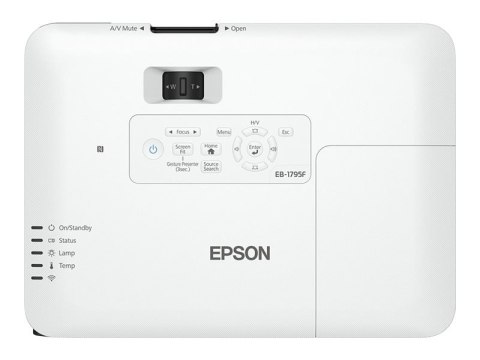 Epson EB-1795F - Projektor 3LCD - przenośny - 3200 lumeny (biel) - 3200 lumeny (kolor) - Full HD (1920 x 1080) - 16:9 - 1080p - 