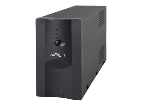Gembird UPS-PC-1202AP - UPS - AC 162-295 V - 720 wat - 1200 VA - 2 x bateria - 7 Ah - USB - złącza wyjściowe: 4