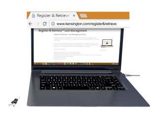 Kensington MicroSaver 2.0 Keyed Chassis Lock - Supervisor Keyed - Kabel zabezpieczający