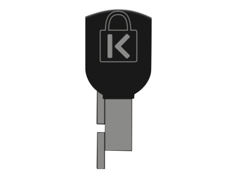 Kensington MicroSaver 2.0 Keyed Chassis Lock - Supervisor Keyed - Kabel zabezpieczający