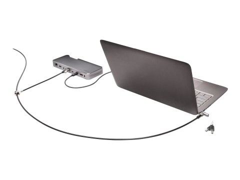 Kensington MicroSaver 2.0 Keyed Twin Laptop Lock - Kabel zabezpieczający