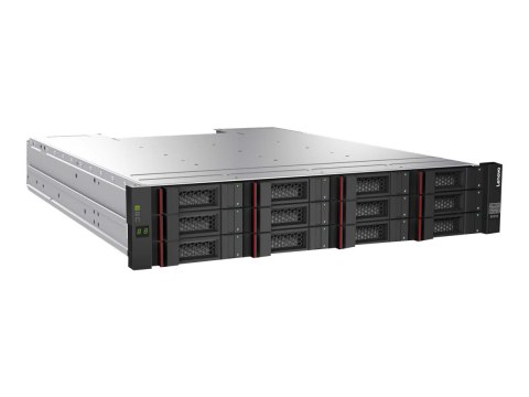 Lenovo Storage D1212 4587 - Obudowa pamięci masowej - 12 wnęki (SAS-3) - do montowania w stojaku - 2U - TopSeller