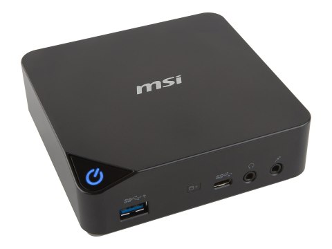 MSI Cubi 2 011BEU - Komputer barebone - mini PC Intel H110 Express - 1 x Core i3 7100U - RAM 0 GB - HD Graphics 620 - Gigabit Et
