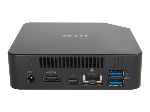 MSI Cubi 2 011BEU - Komputer barebone - mini PC Intel H110 Express - 1 x Core i3 7100U - RAM 0 GB - HD Graphics 620 - Gigabit Et