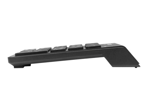 Manhattan Numeric Keypad, Wireless (2.4GHz), USB-A Micro Receiver, 18 Full Size Keys, Black, Membrane Key Switches, Auto Power M