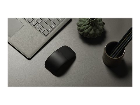Microsoft Surface Arc Mouse - Mysz - optyczna - 2 przyciski - bezprzewodowa - Bluetooth 4.1 - czarny - handlowy