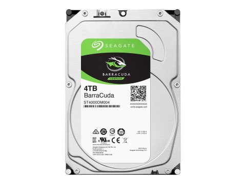 Seagate Barracuda ST4000DM004 - Dysk twardy - 4 TB - wewnętrzny - 3,5" - SATA 6Gb/s - 5400 obr/min - bufor: 256 MB