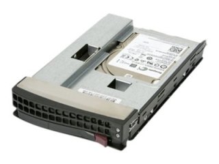Supermicro - Adapter kieszeni na pamięć - Od 3,5" do 2,5" - czarny