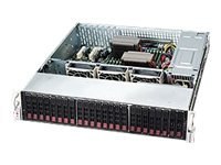 Supermicro SC216 BAC-R920LPB - Montowany w stojaku 2U - wzbogacone rozszerzone ATX - SATA/SAS - wymiana podczas pracy 920 wat - 