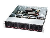 Supermicro SC216 BE2C-R920LPB - Montowany w stojaku 2U - rozszerzenie ATX - SATA/SAS - wymiana podczas pracy 920 wat - czarny