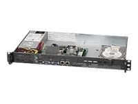 Supermicro SC503 L-200B - Montowany w stojaku 1U - ATX micro 200 wat - czarny