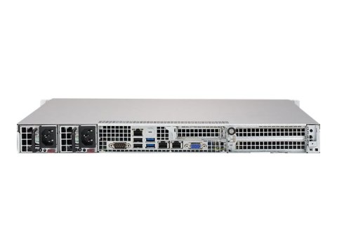 Supermicro SuperServer 1019S-WR - Serwer - montowany w stojaku 1U - pojedynczy - bez CPU - RAM 0 GB - brak HDD - AST2400 - Gigab