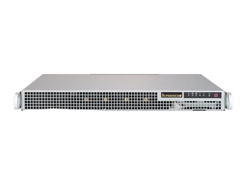 Supermicro SuperServer 1019S-WR - Serwer - montowany w stojaku 1U - pojedynczy - bez CPU - RAM 0 GB - brak HDD - AST2400 - Gigab