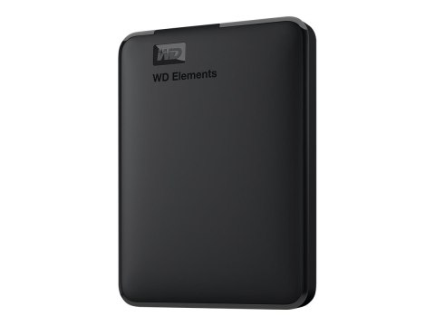 WD Elements Portable WDBUZG0010BBK - Dysk twardy - 1 TB - zewnętrzny (przenośne) - USB 3.0