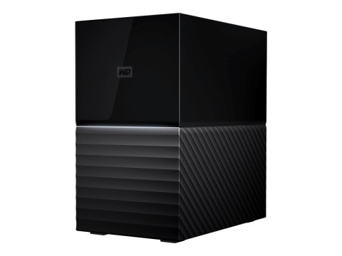 WD My Book Duo WDBFBE0160JBK - Macierz dyskowa - 16 TB - 2 wnęki - HDD 8 TB x 2 - USB 3.1 (zewnętrzna)