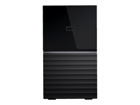 WD My Book Duo WDBFBE0160JBK - Macierz dyskowa - 16 TB - 2 wnęki - HDD 8 TB x 2 - USB 3.1 (zewnętrzna)