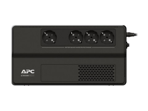 APC Easy UPS BV BV1000I-GR - UPS - AC 230 V - 600 wat - 1000 VA - 9 Ah - złącza wyjściowe: 4