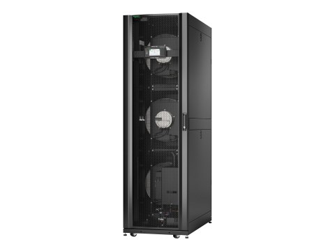 APC InRow RC - System do chłodzenia i regulacji temperatury szaf typu rack wodą - 380 - 415 V - czarny - 42U
