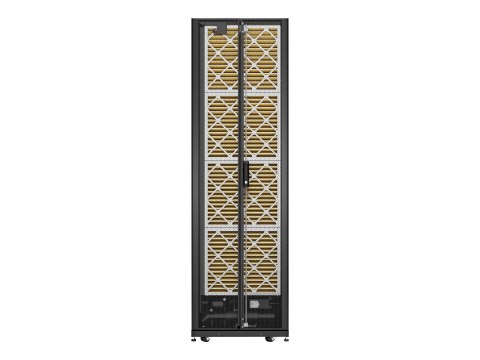 APC InRow RC - System do chłodzenia i regulacji temperatury szaf typu rack wodą - 380 - 415 V - czarny - 42U