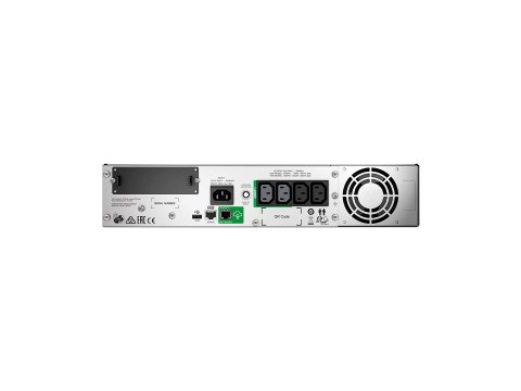 APC Smart-UPS 1000VA LCD RM - UPS (montowany w stojaku) - AC 220/230/240 V - 700 wat - 1000 VA - Ethernet 10/100, RS-232, USB - 