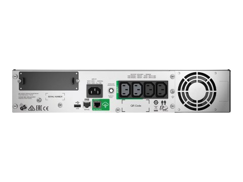 APC Smart-UPS 1500VA LCD RM - UPS (montowany w stojaku) - AC 220/230/240 V - 1000 wat - 1500 VA - RS-232, USB - złącza wyjściowe