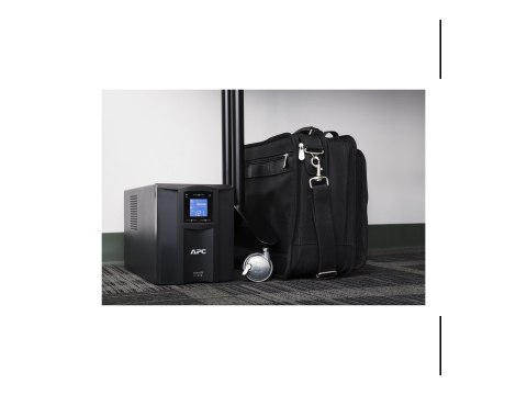 APC Smart-UPS C 1500VA LCD - UPS - AC 230 V - 900 wat - 1500 VA - USB - złącza wyjściowe: 8 - czarny - z APC SmartConnect