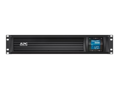 APC Smart-UPS C SMC1500I-2UC - UPS (montowany w stojaku) - AC 220/230/240 V - 900 wat - 1500 VA - RS-232, USB - złącza wyjściowe