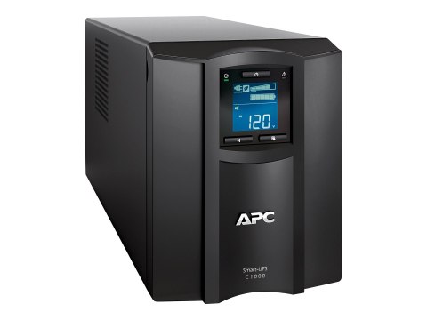 APC Smart-UPS SMC1000IC - UPS - AC 220/230/240 V - 600 wat - 1000 VA - USB - złącza wyjściowe: 8 - czarny