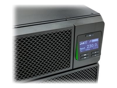 APC Smart-UPS SRT 8000VA RM - UPS (montowany w stojaku) - AC 230/400 V - 8000 VA - trójfazowa - Ethernet 10/100, RS-232, USB - 6