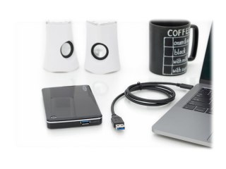 ASSMANN - Kabel USB - USB-C (M) do USB Typ A (M) - USB 3.1 Gen2 - 3 A - 1 m - odlewany - czarny