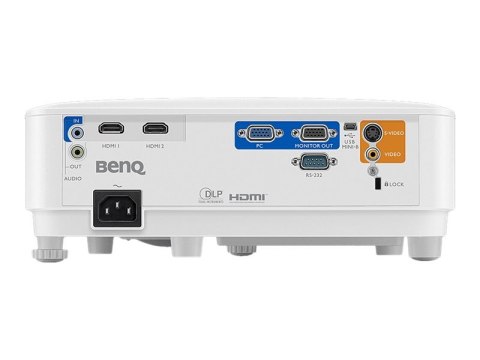 BenQ MW550 - Projektor DLP - przenośny - 3D - 3600 lumeny ANSI - WXGA (1280 x 800) - 16:10 - 720p